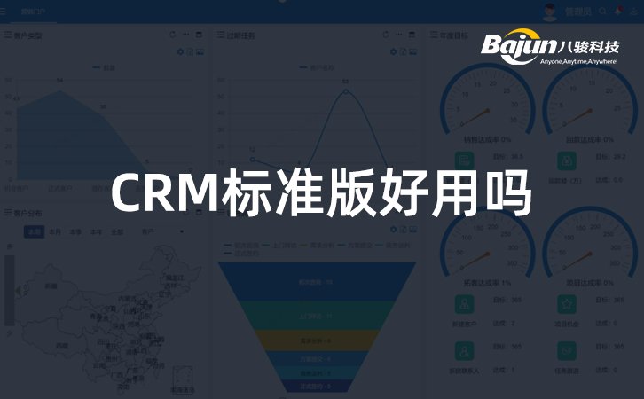 CRM标准版好用吗？