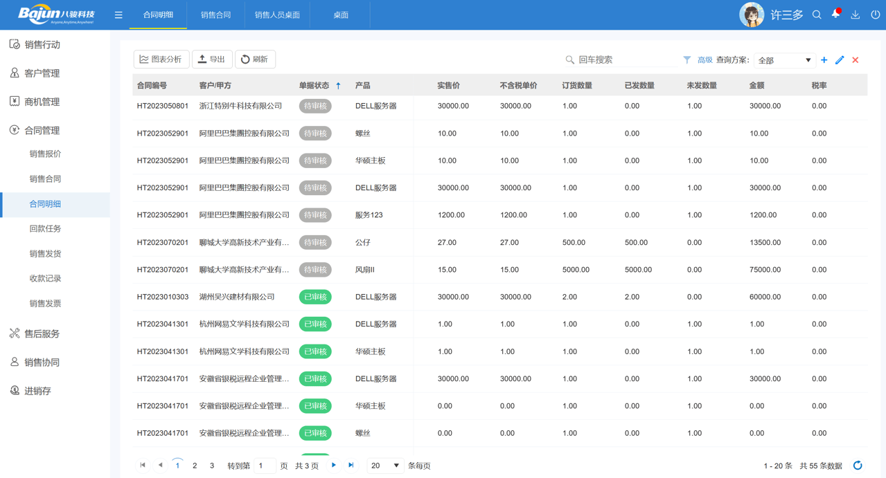 合同管理系统的选型和实施