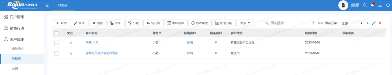 渠道管理系统用CRM，还是DMS？