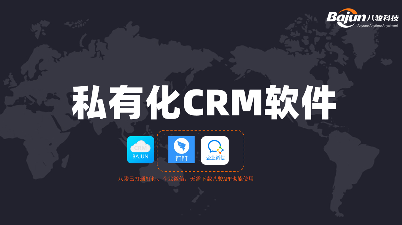 私有化CRM软件，企业客户管理系统首选！