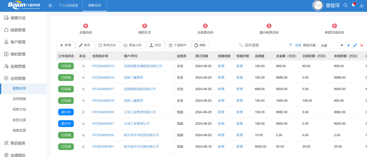 客户订单管理系统