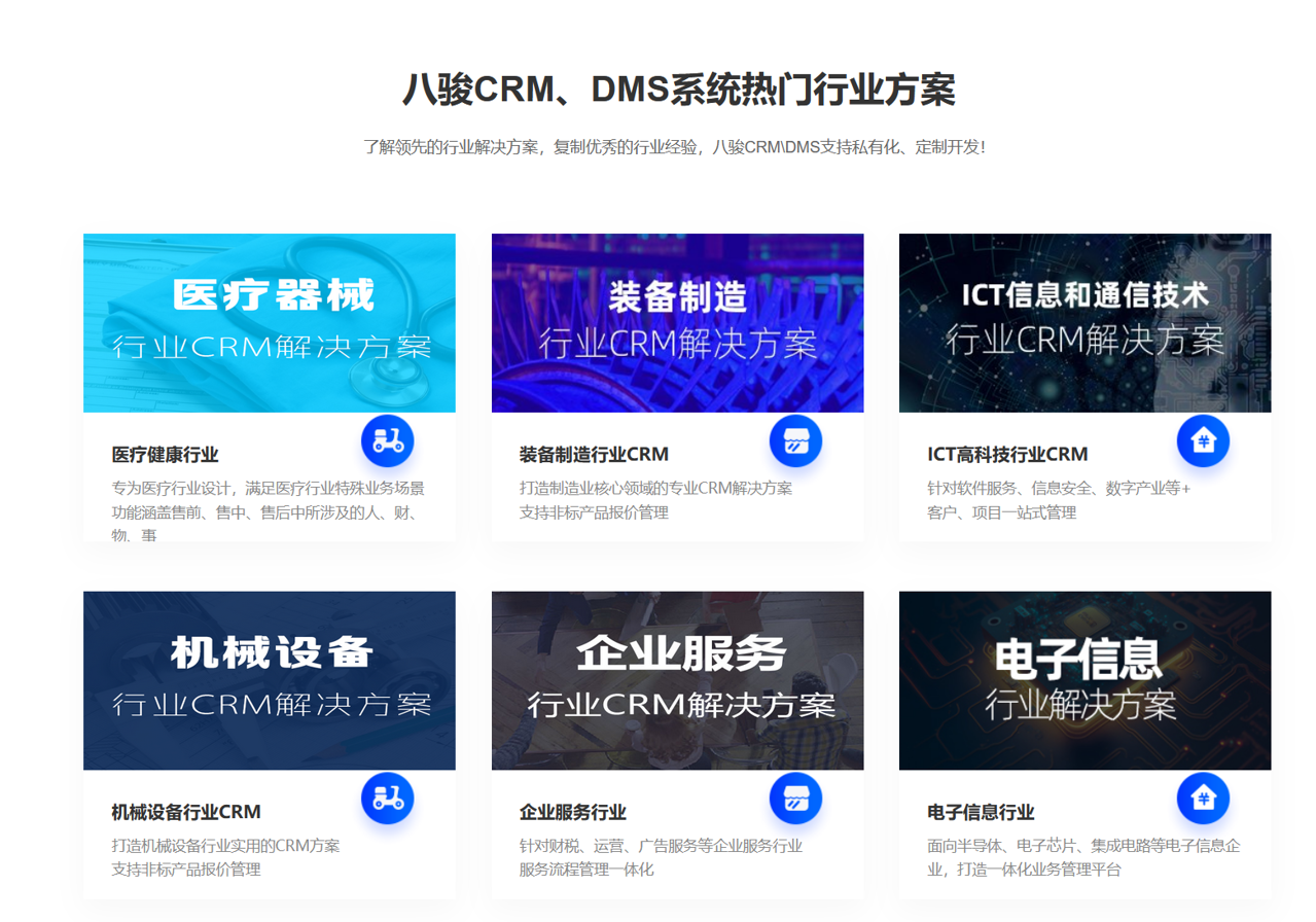 CRM本地部署行业解决方案