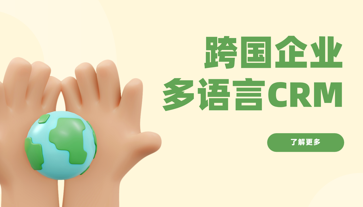 跨国企业多语言CRM