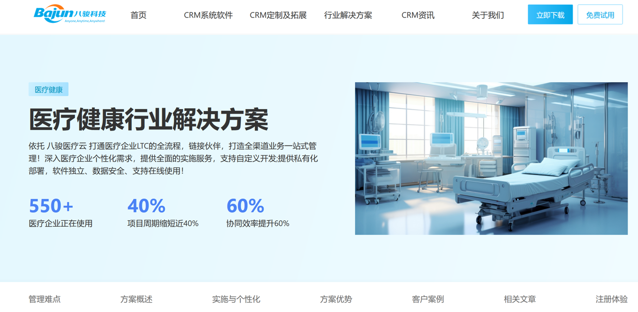 医疗行业CRM