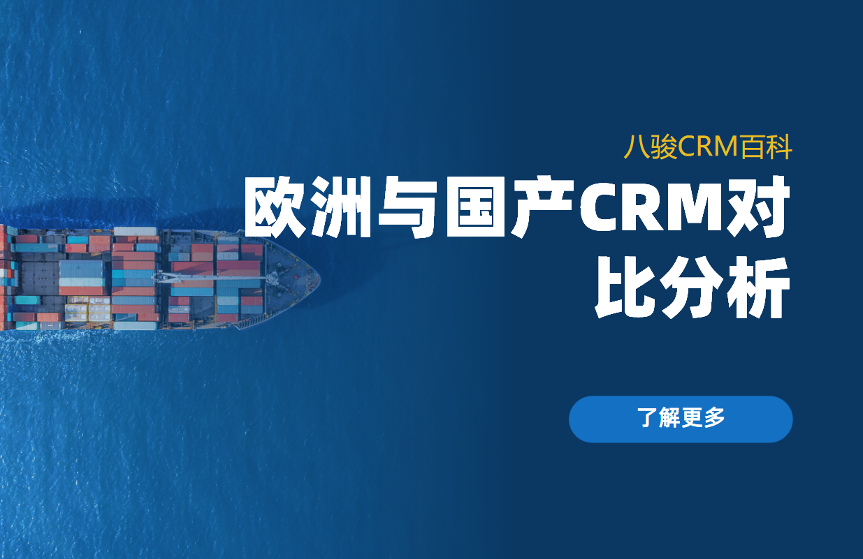欧洲与国产CRM系统对比分析