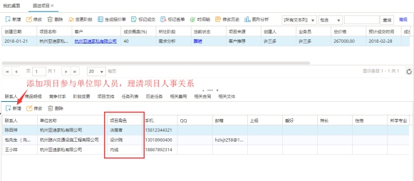 crm系统