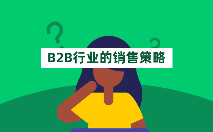 <b>B2B行业的销售策略</b>
