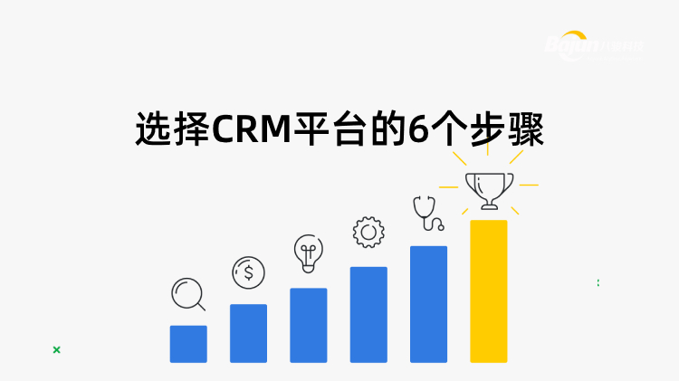<b>选择CRM平台的6个步骤</b>